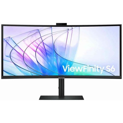 

Монитор 34" Samsung S34C650VAI 3440x1440, VA, 5 ms, 178°/178°, 350 cd/m, 3000:1, 100Hz, MM, camera, curved, HDMI, DP, USB Type C, USB Hub), S34C650VAI