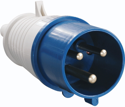 

Вилка IEK PSR01-032-3 кабельная 32А 2Р+E IР44 переносная 250В 023, PSR01-032-3