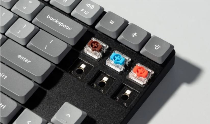 

Клавиатура Wireless Keychron K1 Max K1M-A3-RU QMK, 87 клавиш, White LED подсветка, Gateron Brown Switch, K1 Max