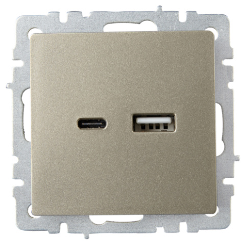 фото Розетка USB  IEK BR-U22-018-K37 в Омске