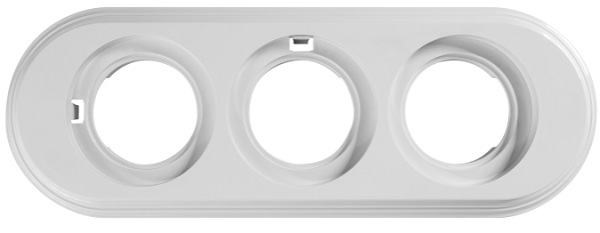 Изображение товара Рамка Bironi BF1-630-21 для фотографий и документов, 3 поста, серия Лизетта