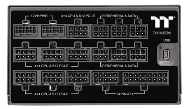 фото Блок питания ATX Thermaltake Toughpower iRGB PLUS в Казани