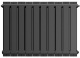 фото Радиатор отопления биметаллический Royal Thermo PianoForte 500 x10 секций new/Noir Sable в Волгограде