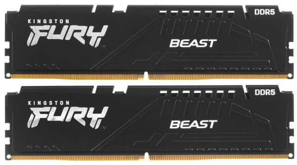 фото Оперативная память DDR5 32 ГБ (2×16 ГБ) Kingston FURY KF556C36BBEK2-32, 5600 МГц, [KF556C36BBEK2-32] в Самаре