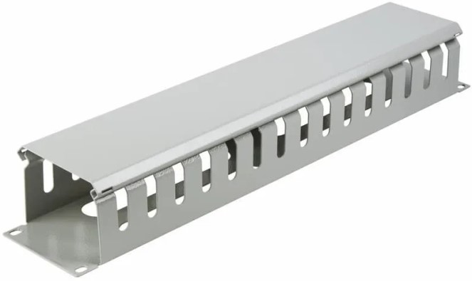 

Кабельный организатор Rexant 04-2645 с крышкой 2U, 04-2645
