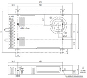 фото Преобразователь Mean Well RSP-320-12