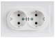 фото Розетка двухместная с заземлением  IEK BR-R21-16-K91-F в Санкт-Петербургe