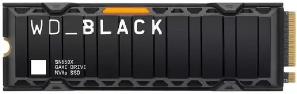 

Накопитель SSD M.2 2280 Western Digital WDS200T2XH 2TB PCIe Gen4 x4 7400/6800MB/s IOPS 1200K/1100K 1200 TBW with heatsink, WDS200T2XH