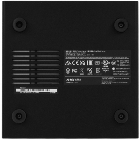фото Компьютер MSI EdgeXpert-MS-C931 (Cortex Cortex-X925 + Cortex-A725, 128ГБ LPDDR5X, SSD 4 Тб, Nvidia Blackwell Architecture) [9S6-C9311-33S]