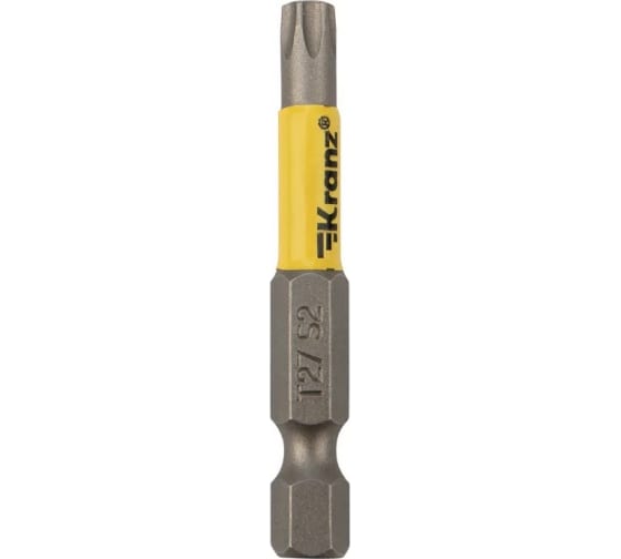 

Бита KRANZ KR-92-0429-1 для шуруповерта Torx T27х50 мм (2 шт./уп.), KR-92-0429-1