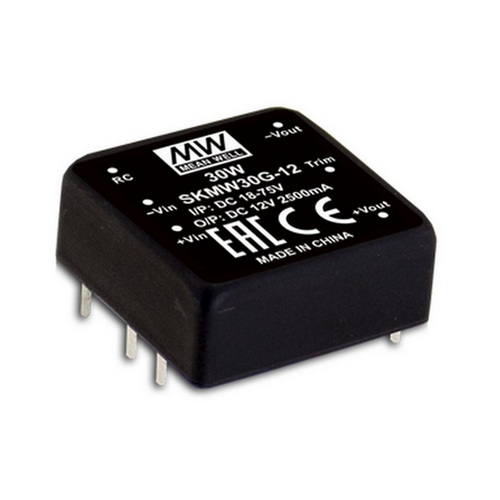 

Преобразователь DC-DC модульный Mean Well SKMW30F-12, SKMW30F-12