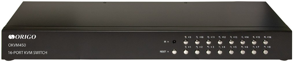 

Переключатель KVM ORIGO OKVM450/A1A 16-портовый с портами VGA и USB, OKVM450/A1A