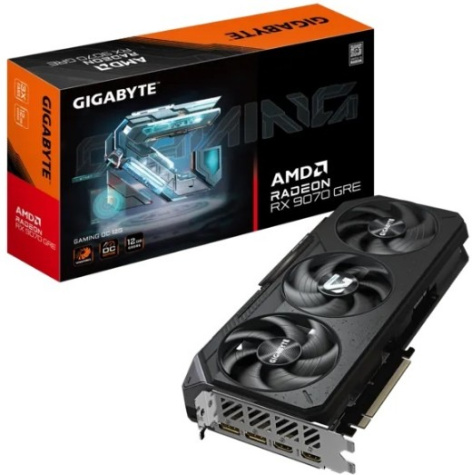 фото Видеокарта GIGABYTE Radeon Radeon RX 9070 GRE GAMING OC (GV-R907GREGAMING OC-12GD) в Екатеринбурге