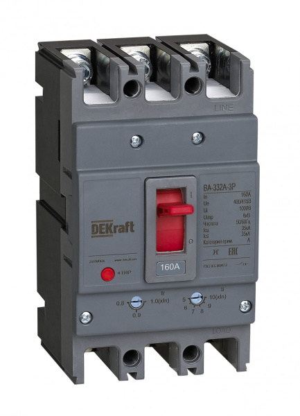 Изображение товара Автоматический выключатель DEKraft 28102DEK серии ВА-330А