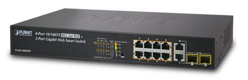 фото Коммутатор PoE Planet FGSD-1008HPS в Екатеринбурге