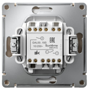 фото Выключатель двухклавишный Systeme Electric GAL001219S