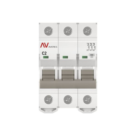 фото Автоматический выключатель  EKF mcb10-3-02C-av в Красноярске