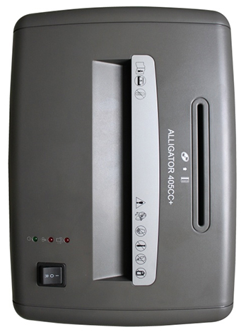 

Уничтожитель бумаг ProfiOffice Alligator 405 CC+ 91947 4ур.секр., 2х6мм, 5л/22л, CD/карты, Alligator 405 CC+