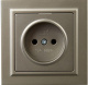 фото Розетка без заземления в сборе IEK BR-R10-10-K37-F в Красноярске