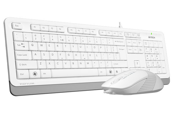 фото Клавиатура и мышь  A4Tech F1010 WHITE в Ростове-на-Дону