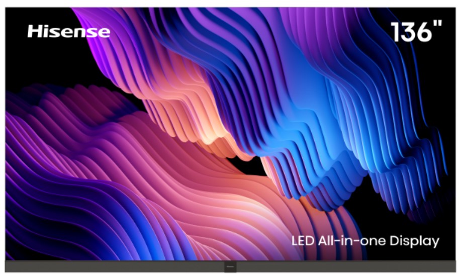 

Светодиодный экран Hisense HAIO136 136'' FHD 100-600нит 5000:1, HAIO136