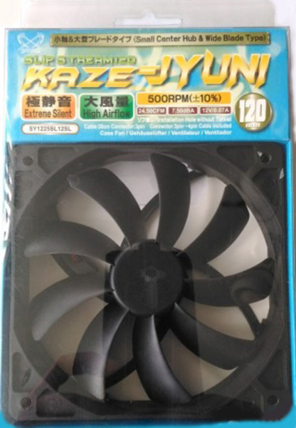 фото Вентилятор для корпуса Scythe SY1225SL12SL