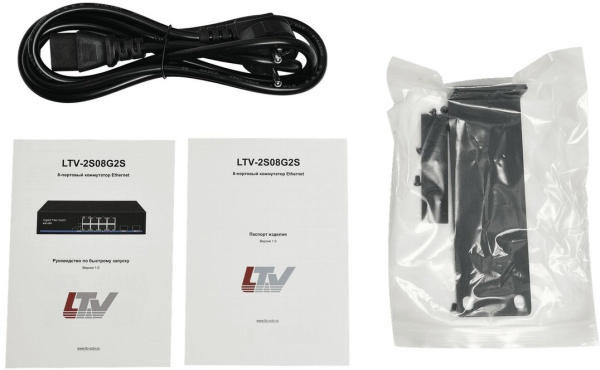 фото Коммутатор неуправляемый LTV LTV-2S08G2S в Омске