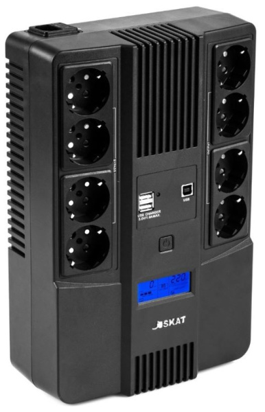 фото Источник бесперебойного питания  Бастион SKAT-UPS 1000-AID-IN-1x9-8 в Красноярске