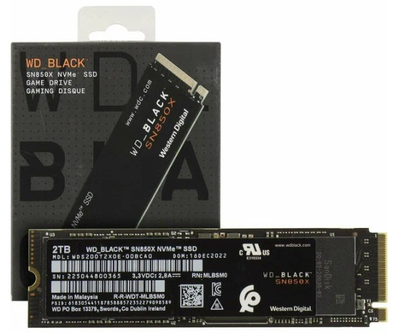 фото Накопитель SSD M.2 2280 Western Digital WDS100T2X0E в Красноярске 1000 ГБ