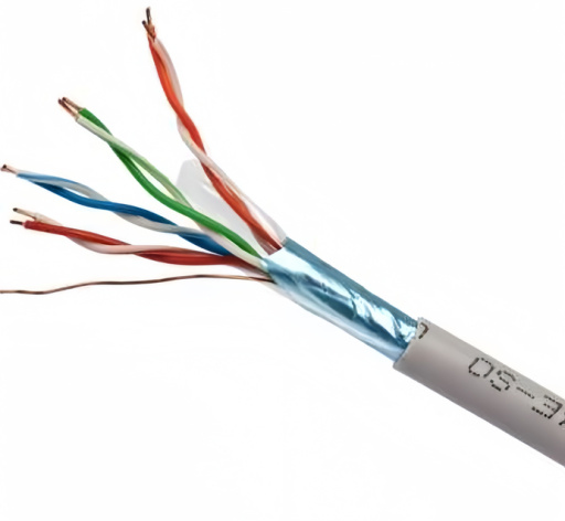 фото Кабель витая пара F/UTP 5e кат. 4 пары Cablexpert FPC-5004E-SOL/100 в Омске