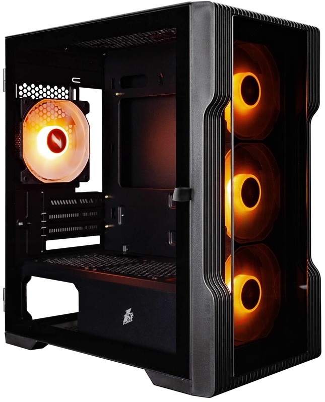 

Корпус mATX 1STPLAYER TRILOBITE T3-G ARGB Black, TRILOBITE T3-G ARGB Black