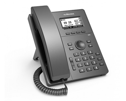 

Телефон VoiceIP Flying Voice P10G IP телефон, 2xEthernet 10/100/1000, LCD 132x64, 2 аккаунта SIP, G722, Opus, Ipv-6, порт для гарнитуры, книга на 2000, P10G