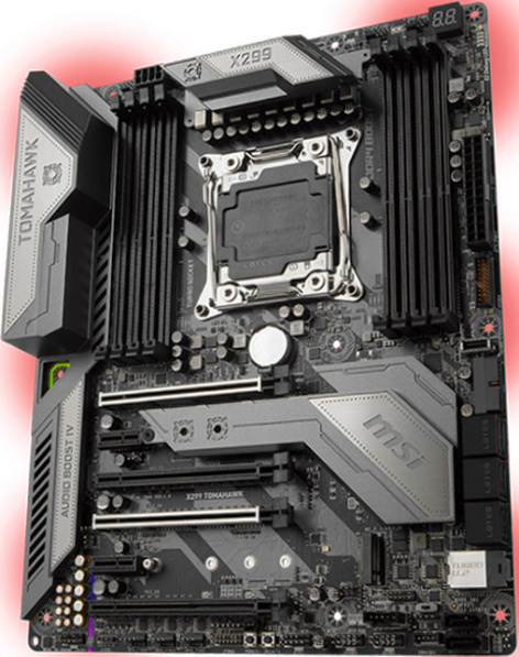 фото Материнская плата ATX MSI X299 TOMAHAWK