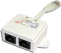 

Разветвитель TWT TWT-Y-U2-U2 преобразует один 4-парный порт RJ-45 (USOC) на входе в два 2-парных порта для голосовых приложений, TWT-Y-U2-U2