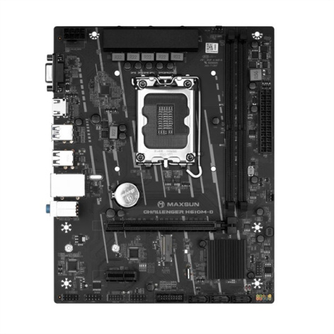 фото Материнская плата mATX MAXSUN Challenger H610M-D в Перми