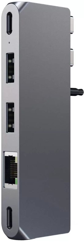 

Концентратор Satechi Pro Hub Mini ST-UCPHMIM USB Type-C/USB 4, 2*USB 3.0, mini Jack, серый, Pro Hub Mini