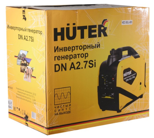 фото Генератор инвенторный Huter DN А2,7SI в Екатеринбурге
