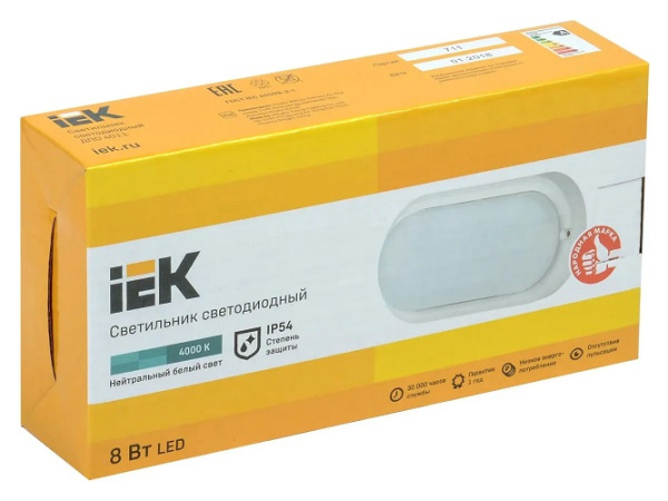 фото Светильник светодиодный IEK LDPO0-4011-8-4000-K01 в Ростове-на-Дону
