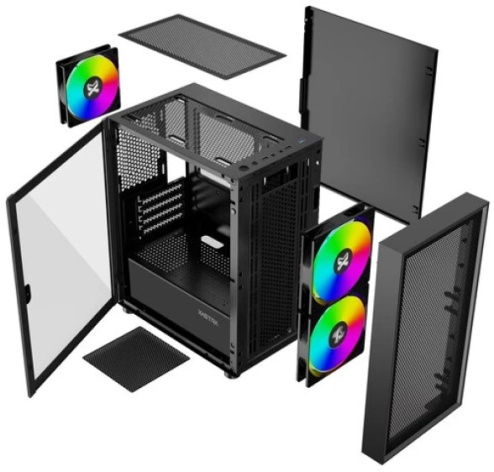 фото Корпус mATX Xastra A305M 3ARGB в Волгограде