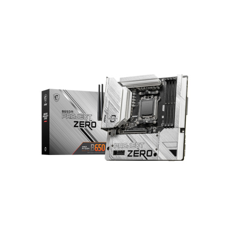 фото Материнская плата mATX MSI B650M PROJECT ZERO в Уфе