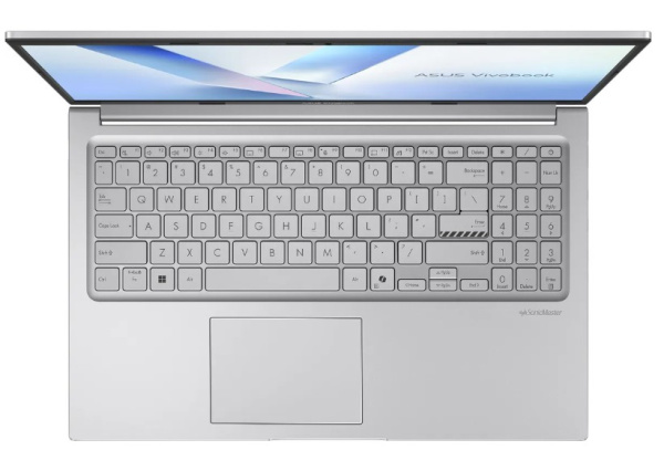 фото Ноутбук ASUS Vivobook 15 X1504MA-BQ058 15.6" (Intel Core 5, 16Гб DDR5, SSD 512 Гб, , Без ОС) Серебристый [90NB17I2-M01YB0]