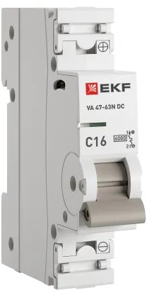 фото Автоматический выключатель  EKF M63DC6116C