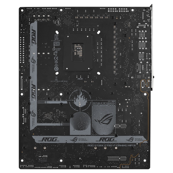 

Материнская плата ATX ASUS ROG STRIX Z790-F GAMING WIFI II (LGA1700, Z790, 4*DDR5 (8000), 4*SATA 6G RAID, 5*M.2, 3*PCIE, 2.5Glan, WiFi, BT, HDMI, DP, ROG STRIX Z790-F GAMING WIFI II