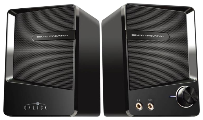 

Компьютерная акустика 2.0 Oklick OK-126 черный, 6 Вт, OK-126