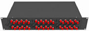 фото Кросс оптический стоечный TopLAN КРС-Top-2U-48ST/U-OS2-BK