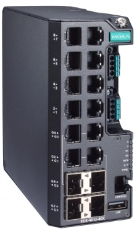 

Коммутатор управляемый MOXA EDS-4012-4GC-LV 8*10/100BaseT(X) ports, 4*10/100/1000BaseT(X) or 100/1000BaseSFP ports, dual power inputs 12/24/4, EDS-4012-4GC-LV