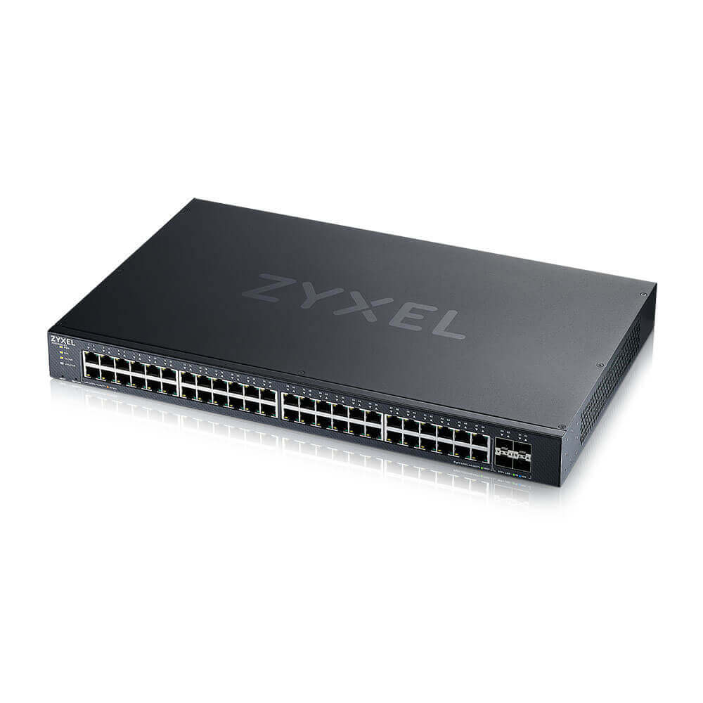 

Коммутатор ZYXEL NebulaFlex XGS1935-52 Smart L3 Lite, rack 19", 48xGE, 4xSFP+, NebulaFlex XGS1935-52