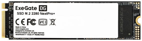 фото Накопитель SSD M.2 2280 Exegate NextPro+ KC2000TP256 в Уфе 256 ГБ