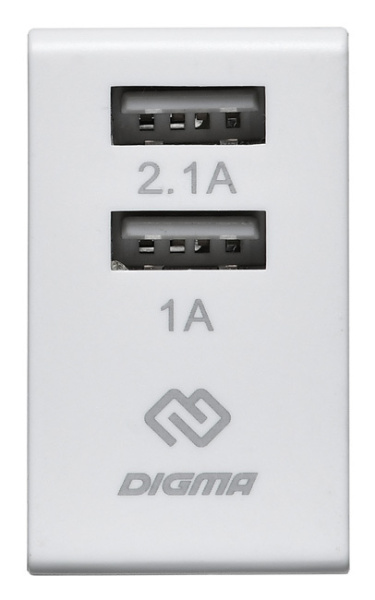 фото Зарядное устройство сетевое Digma DGWC-2U-3A-WG в Уфе
