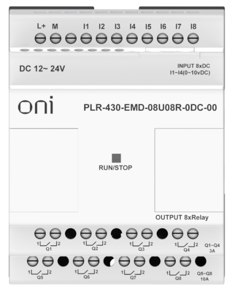 фото Модуль расширения  ONI PLR-430-EMD-08U08R-0DC-00 в Санкт-Петербургe
